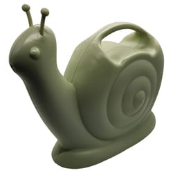 Living Accents Green 1.8 L Resin Snail Watering Can