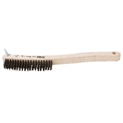 Forney 13-11/16 in. L X 3 in. W Scratch Brush Steel 1 pc