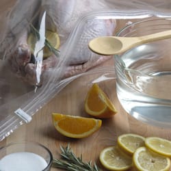 Fox Run Clear Plastic Brining Bag 256 oz