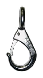 Baron 3/8 in. D X 2-1/8 in. L Polished Stainless Steel Snap Hook 350 lb