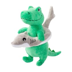 Pet Shop by Fringe Studio Multicolored Plush Shark Week Rex Dog Toy 1 pk