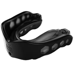 Shock Doctor Gel Max Youth Black Athletic Mouthguard Strap Included