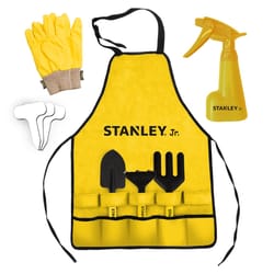 STANLEY Jr. Kids Mega Garden Tool Set Black/Yellow 14 pc
