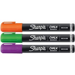 Sharpie Assorted Medium Tip Chalk Marker 3 pk