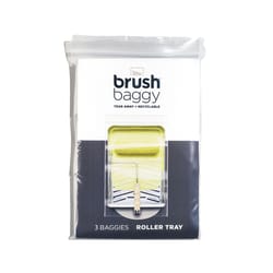 BrushBaggy 17.75 in. W X 20.75 in. L Clear Polypropylene Paint Tray Baggy