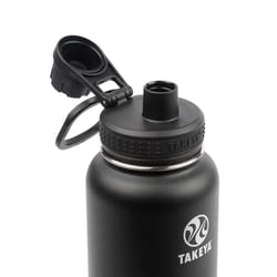 Takeya Actives 32 oz Double Wall Onyx BPA Free Insulated Water Bottle