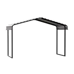 Arrow 12 ft. x 6 ft. Galvanized Steel Standard Peak Carport without Floor Kit