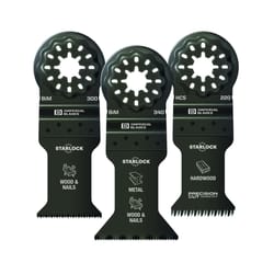 Imperial Blades Starlock Bi-Metal All-Purpose Oscillating Blade Set 3 pc