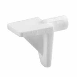 Onward 0.6 in. H X 0.39 in. W White Plastic Shelf Clips