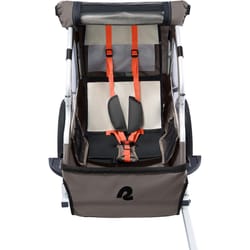 Retrospec Aluminum Bike Trailer 40 lb Basalt