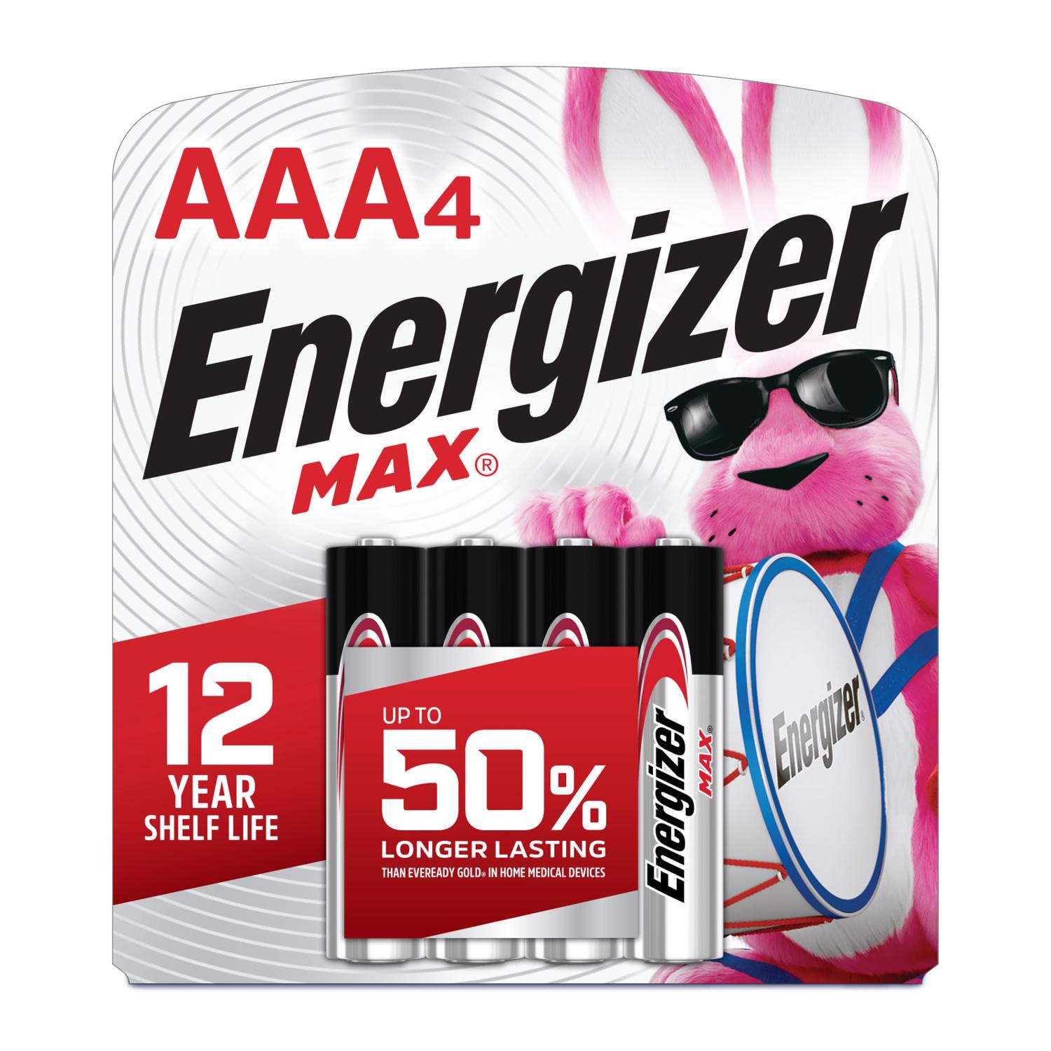 Photos - Household Switch Energizer Max Premium AAA Alkaline Batteries 4 pk Carded E92BP-4 
