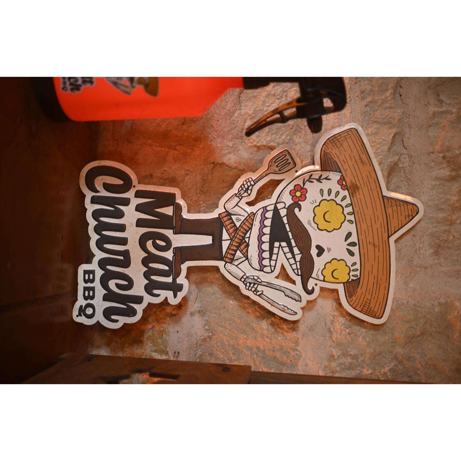 Meato Bandito Sugar Skull Sticker – Meat Church