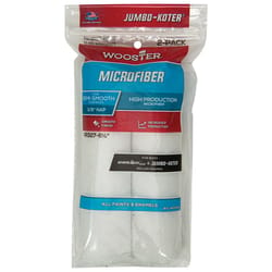 Wooster Jumbo-Koter Microfiber 6-1/2 in. W X 3/8 in. Paint Roller Cover 2 pk