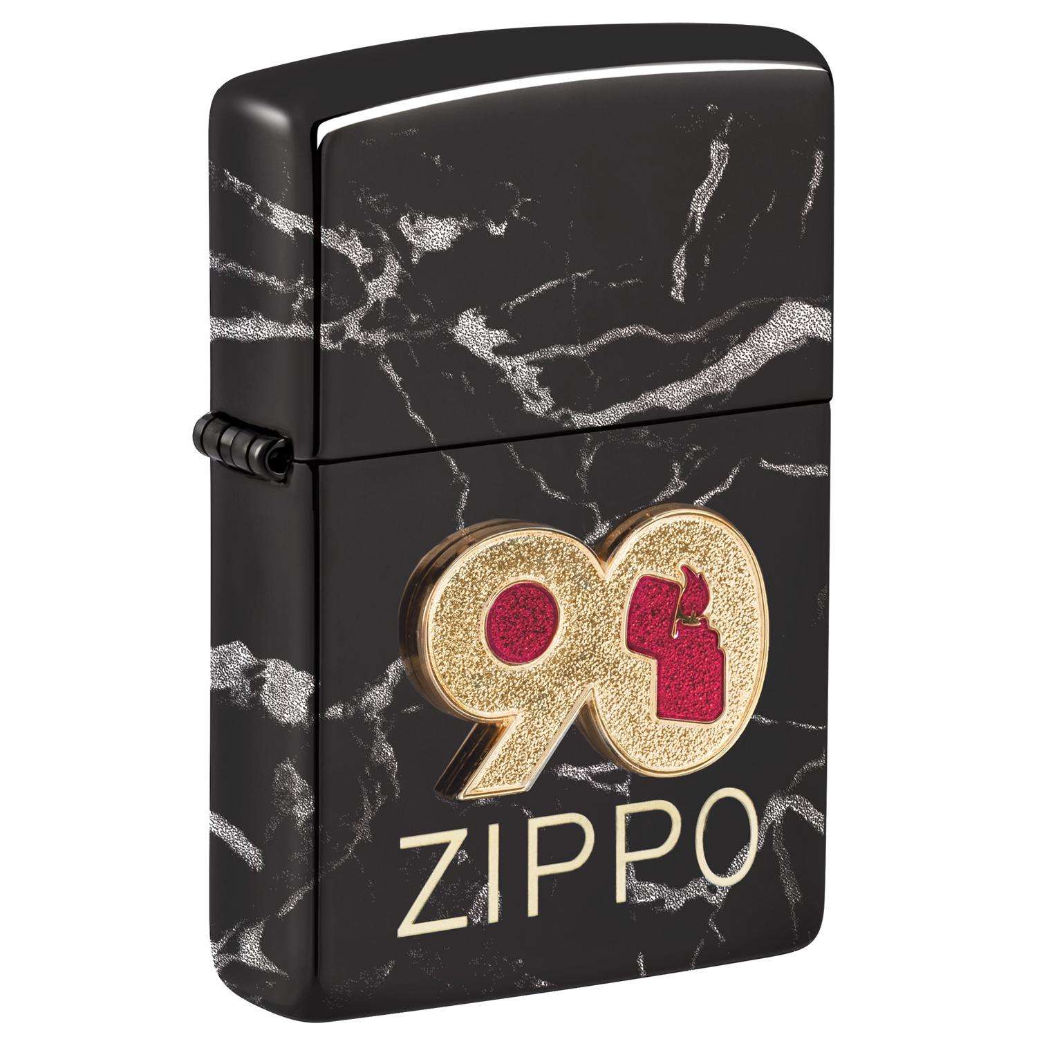 Zippo Black 90th Anniversary Commemorative Lighter pk Ace Hardware