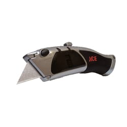 Ace 6 in. Sliding Utility Knife Silver 1 pk