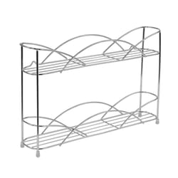 Spectrum 2.75 in. L X 13 in. W X 8.5 in. H Silver Spice Organizer