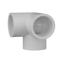 Charlotte Pipe Schedule 40 1 in. Slip X 1 in. D Slip PVC Side Outlet Elbow 1 pk