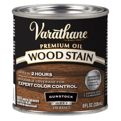 Varathane Semi-Transparent Gunstock Oil-Based Urethane Modified Alkyd Wood Stain 1/2 pt