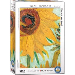 Eurographics Twelve Sunflowers Jigsaw Puzzle Multicolored 1000 pc