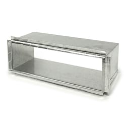 GAF Master Flow 10 in. D 30 Ga. Galvanized Steel Stack Duct Starting Collar