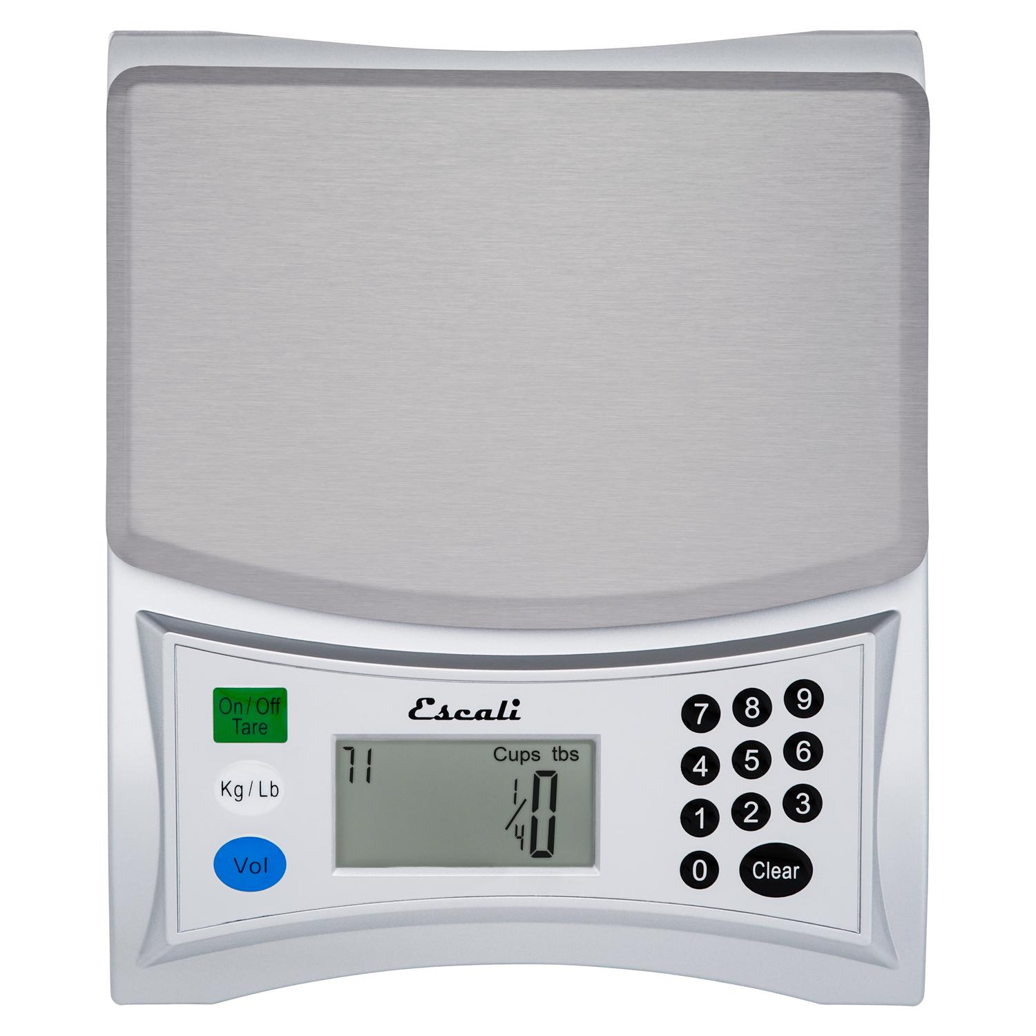 Escali Pana Gray Digital Kitchen Scale 13 lb Sansujyuku sansujyuku.com