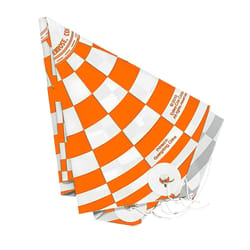 Estes Industries Model Rocket Parachute Orange/White