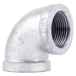 STZ Industries 1-1/2 in. FIP each X 1-1/2 in. D FIP Galvanized Malleable Iron 90 Degree Elbow