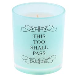 Karma Blue Tropical Breeze Scent This Too Shall Pass Candle 10.5 oz