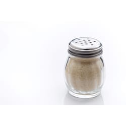 HIC Kitchen Glass/Stainless Steel Cheese Shaker