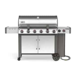 Weber  Genesis II LX S-640  6 burners Natural Gas  Grill  Stainless Steel  72000 BTU 