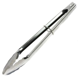 Chef Craft Silver Stainless Steel Tongs