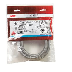 Ace 1/2 in. FIP X 1/2 in. D FIP 36 in. Braided Stainless Steel Supply Line