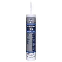 GE All Weather Pro Clear Acrylic Latex Window and Door Caulk Sealant 10.1 oz