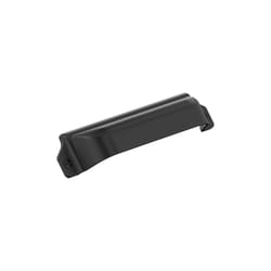 Amerock Cabinet Pull Cup 3 in. & 3-3/4 in. Matte Black 1 pk