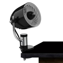 Vornado PIVOT Clip Black 9.87 in. H X 3.76 in. D 3 speed Air Circulator