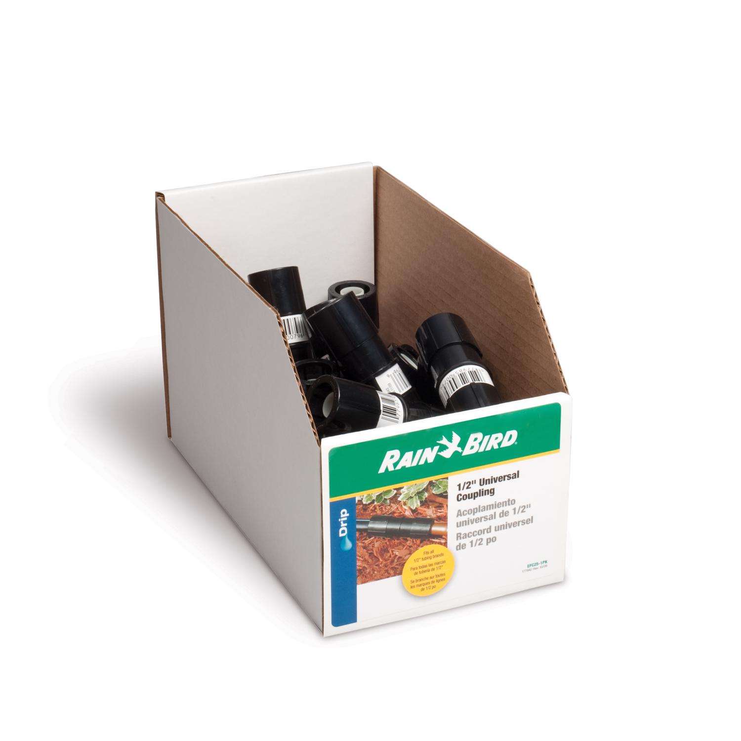 Rain Bird 1/2 in. Push-Fit Drip Irrigation Adapter 1 pk Rain Bird 1/2 in. Push-Fit Drip Irrigation Adapter 1 pk