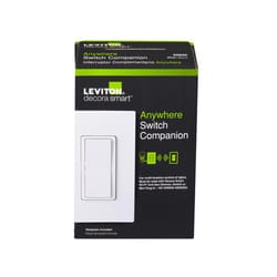 Leviton Decora 3-Way WiFi Smart-Enabled Switch White 1 pk