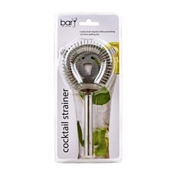 BarY3 Silver Stainless Steel Cocktail Strainer