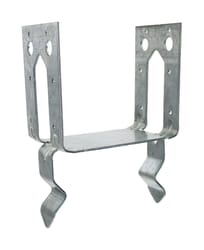 Simpson Strong-Tie 3.25 in. H X 5.5 in. W 12 Ga. Galvanized Steel Post Base