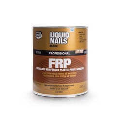 Liquid Nails FRP Fiberglass Reinforced Plastic Panel High Strength Acrylic Latex Adhesive 1 gal