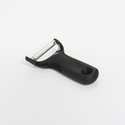 Farberware Soft Grips Stainless Steel Y Peeler in Black 