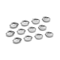 Outset Silver Stainless Steel Grillable Clam Shell