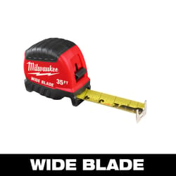 Milwaukee 35 ft. L X 1 in. W Compact Wide Blade Magnetic Tape Measure 1 pk