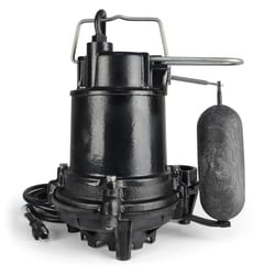 ECO-FLO 1/3 HP 3160 gph Cast Iron Vertical Float Switch AC Submersible Sump Pump