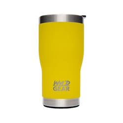 Wyld Gear 20 oz Yellow BPA Free Double Wall Vacuum Insulated Vacuum Insulated Tumbler