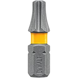 DeWalt Max Fit Torx T27 X 1 in. L Insert Bit S2 Tool Steel 2 pc