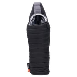 Puffin Drinkwear Black Polyester Bottle Carrier w/Opener