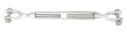 Baron Galvanized Steel Turnbuckle 2200 lb. cap.