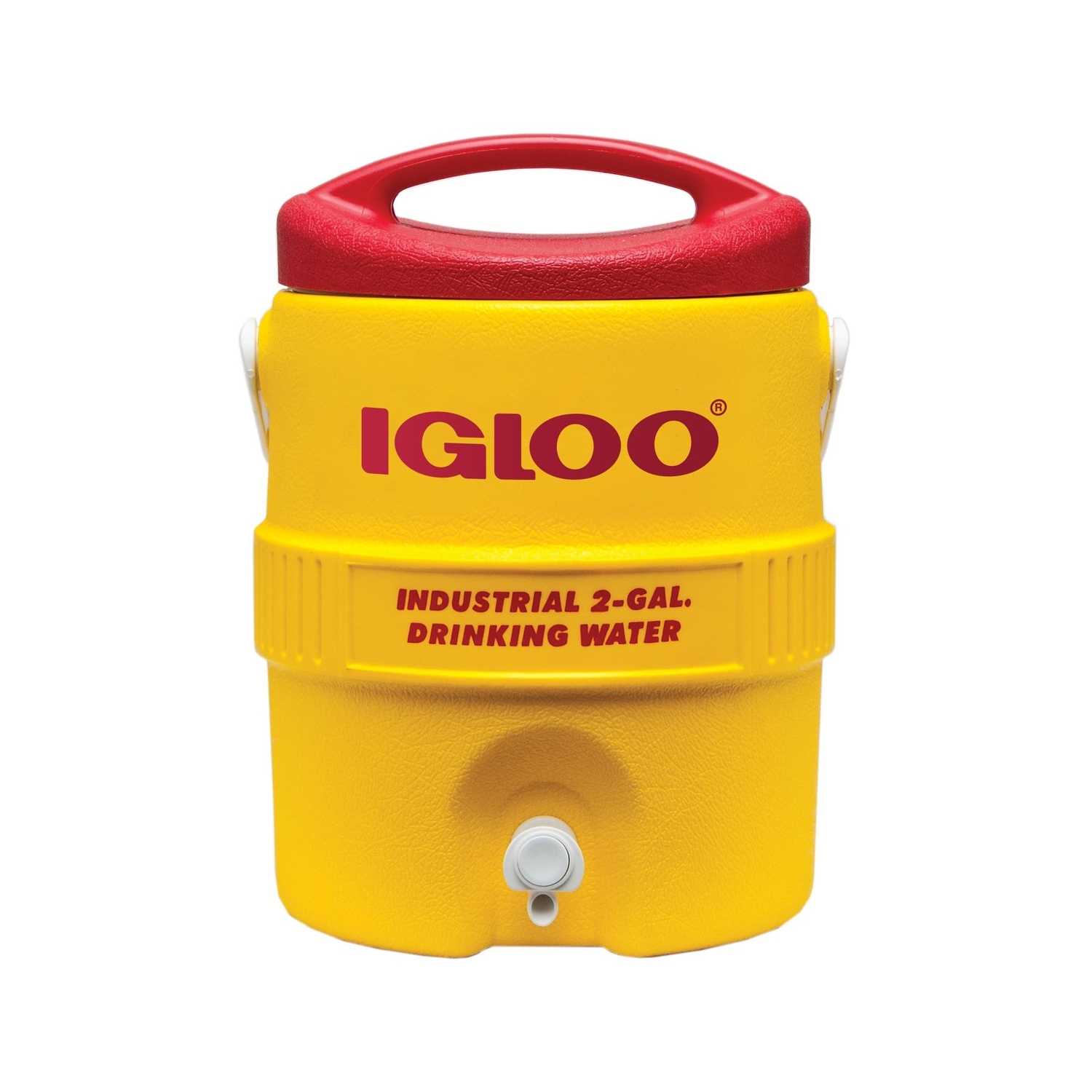 Igloo Water Cooler 2 gal. Red/Yellow Ace Hardware