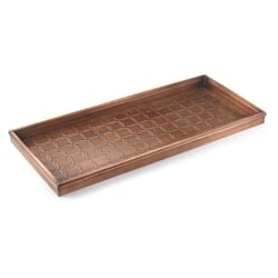 Good Directions 2.5 in. H X 34 in. L Copper Steel Shoe Tray